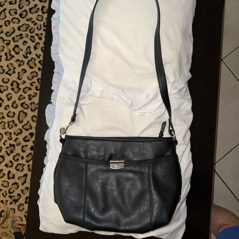 Rosetti Black Shoulder Bag